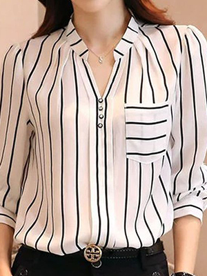 Blusa a rayas