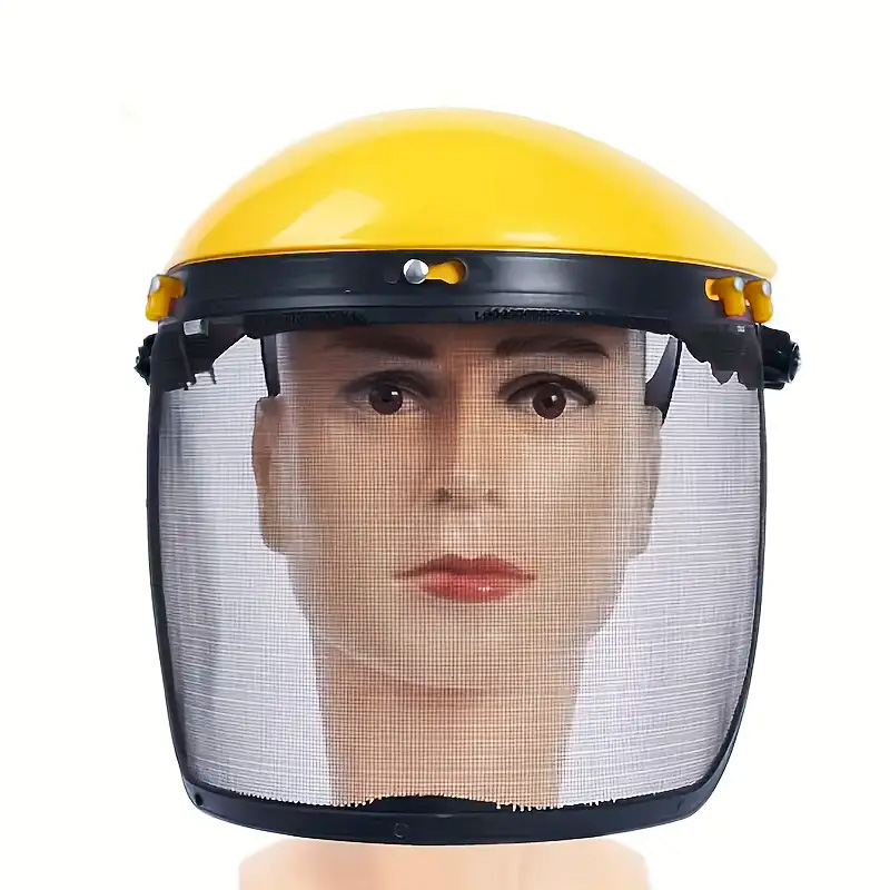 Casco seguridad cara